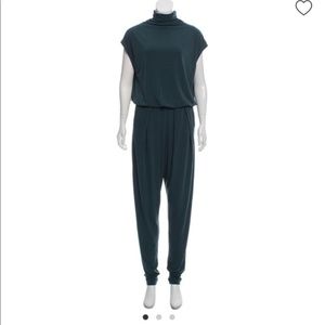 New Malene Birger Jump Suit- Hunter Green